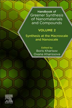 Handbook of Greener Synthesis of Nanomaterials and Compounds: Volume 2: Synthesis at the Macroscale and Nanoscale de Boris Kharisov