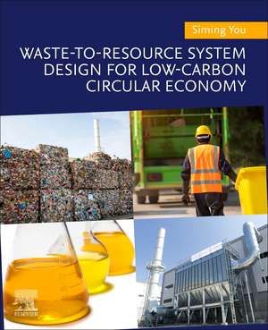 Waste-to-Resource System Design for Low-Carbon Circular Economy de Siming You