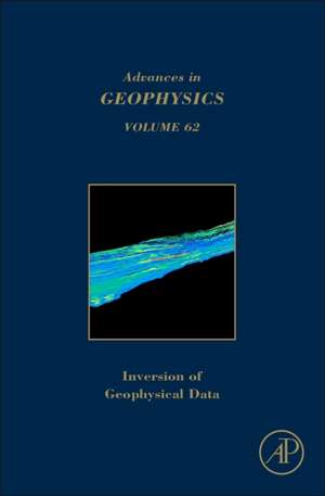 Inversion of Geophysical Data de Cedric Schmelzbach