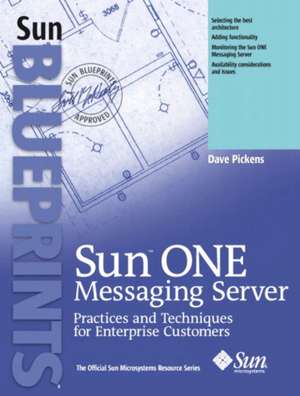 Sun One Messaging Server: Practices and Techniques for Enterprise Customers de Dave Pickens