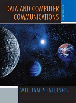 Data and Computer Communications: International Edition de William Stallings