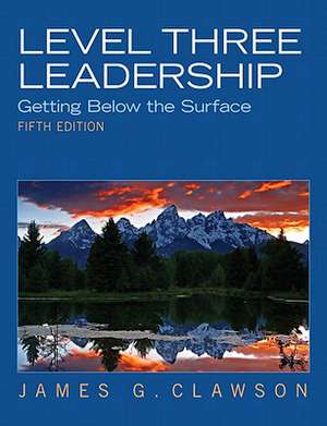 Level Three Leadership: Getting Below the Surface de James G. Clawson
