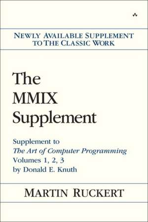 The MMIX Supplement de Martin Ruckert