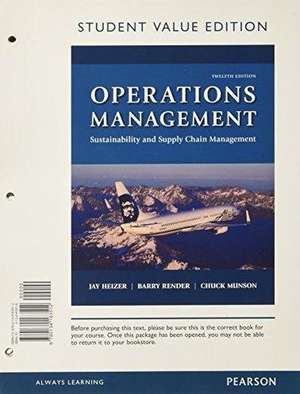 Operations Management de Jay Heizer