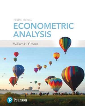 ECONOMETRIC ANALYSIS 8/E