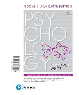 Psychology, Books a la Carte Edition de Saundra K. Ciccarelli