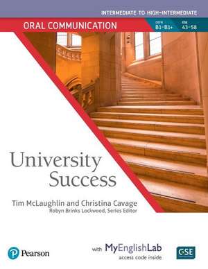 Pearson: University Success Oral Communication Intermediate, de Pearson