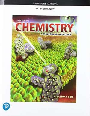 Student Solutions Manual for Chemistry de Nivaldo Tro