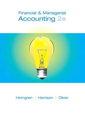 Financial and Managerial Accounting, Chapters 15-23 de Charles T. Horngren