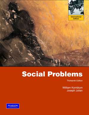 Social Problems: International Edition de William Kornblum