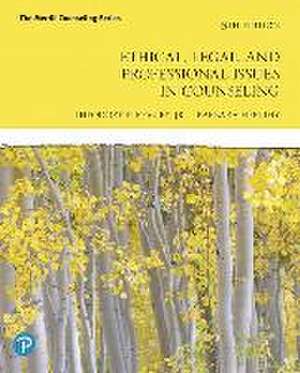 Ethical, Legal, and Professional Issues in Counseling de Theodore Remley