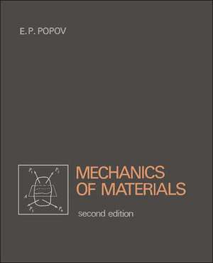 Mechanics of Materials de Egor P. Popov