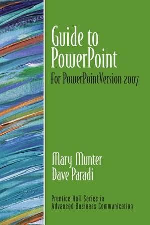 Guide to PowerPoint de Mary Munter