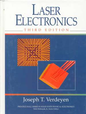 Laser Electronics de Joseph T. Verdeyen