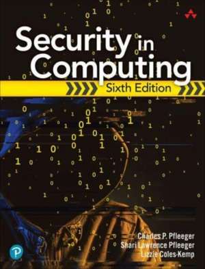 Security in Computing de Charles Pfleeger