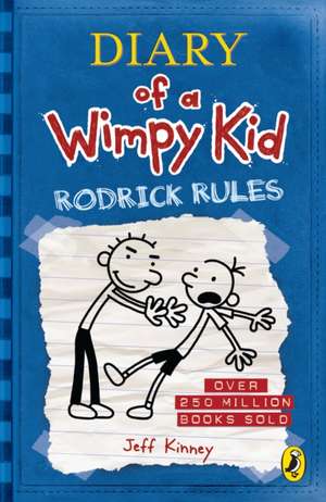 Diary of a Wimpy Kid: Rodrick Rules (Book 2) de Jeff Kinney