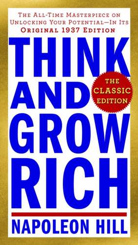 Think and Grow Rich de Napoleon Hill