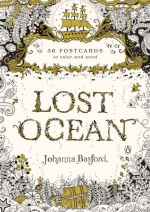 Lost Ocean, 36 Postcards de Johanna Basford