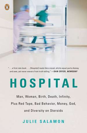 Hospital: Man, Woman, Birth, Death, Infinity, Plus Red Tape, Bad Behavior, Money, God, and Diversity on Steroids de Julie Salamon