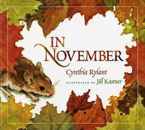 In November de Cynthia Rylant