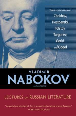 Lectures On Russian Literature de Vladimir Nabokov