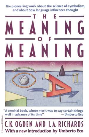 Meaning Of Meaning de C. K. Ogden