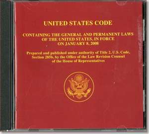 United States Code CD-ROM de Bernan