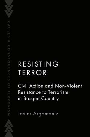 Resisting Terror: Civil Action and Non-Violent Resistance to Terrorism in Basque Country de Javier Argomaniz
