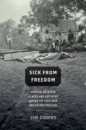 Sick from Freedom: African-American Illness and Suffering during the Civil War and Reconstruction de Jim Downs