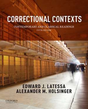 Correctional Contexts de Edward Latessa