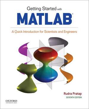 Getting Started with MATLAB de Rudra Pratap