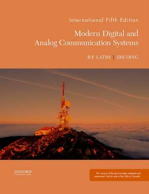 Modern Digital and Analog Communication de BP Lathi