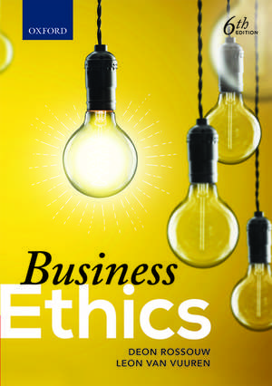 Business Ethics de Deon Rossouw