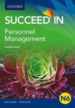 Personnel Management N6 Student Book de Johan van Staden