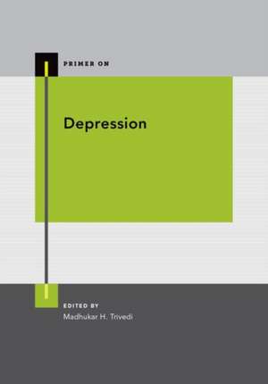 Depression de Madhukar H. Trivedi