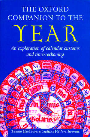 The Oxford Companion to the Year de Bonnie Blackburn