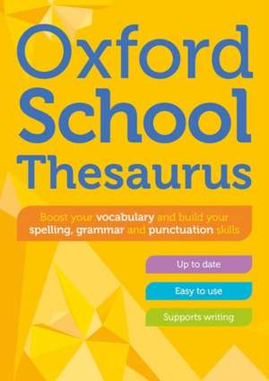 Oxford School Thesaurus de Oxford Dictionaries