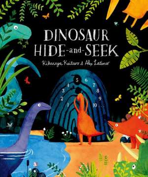 Dinosaur Hide-and-Seek: A Prehistoric Search-and-Find Picture Book de Kikaseya Keitaro