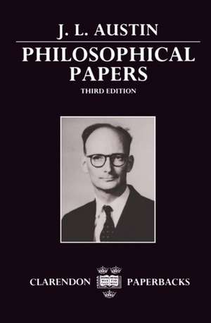 Philosophical Papers de J. L. Austin