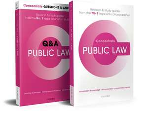 Public Law Revision Concentrate Pack: Law Revision and Study Guide de Richard Clements