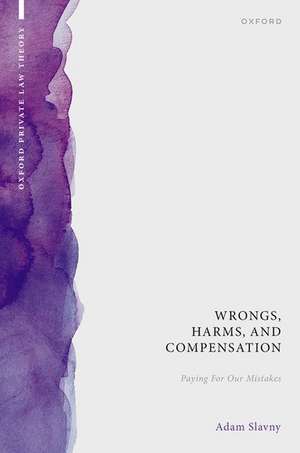 Wrongs, Harms, and Compensation: Paying for our Mistakes de Adam Slavny