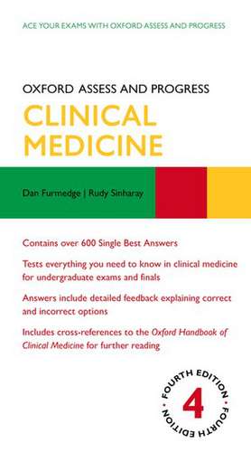 Oxford Assess and Progress: Clinical Medicine de Dan Furmedge