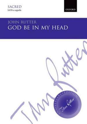 God be in my head de John Rutter