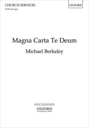 Magna Carta Te Deum de Michael Berkeley