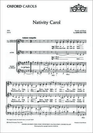 Nativity Carol de John Rutter