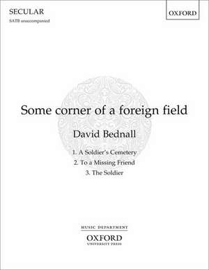 Some corner of a foreign field de David Bednall