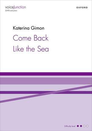 Come Back Like the Sea de Katerina Gimon