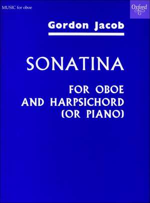 Oboe Sonatina de Gordon Jacob