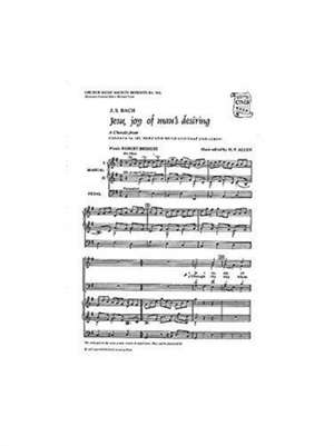 Jesu, joy of man's desiring de Johann Sebastian Bach