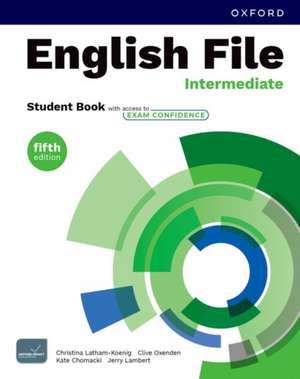 English File fifth edition: Intermediate: Student Book with access to Exam Confidence: Print Student Book and 2 years' access to Student Resources, and Exam Confidence, available on Oxford English Hub.